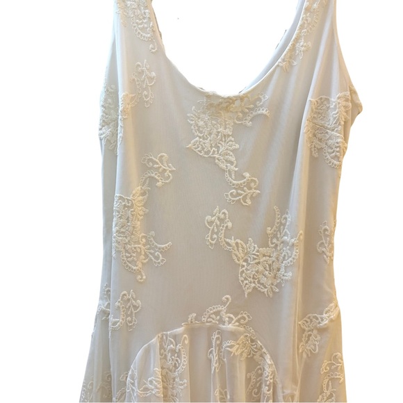 HeartSoul Cream Midi Dress - Picture 2 of 5